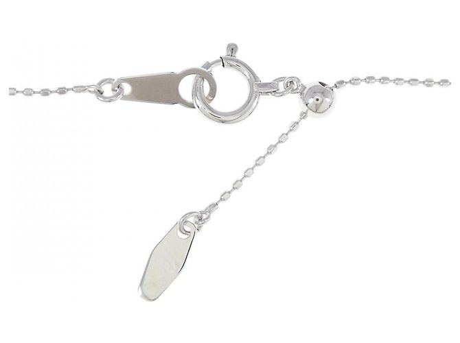 Autre Marque Collier en or blanc Au750 Argenté - vue 5