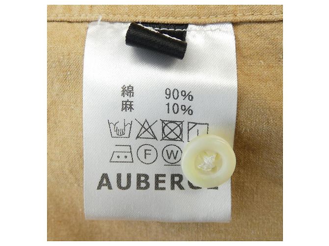 Autre Marque Camicia AUBERGE Beige - vista 3
