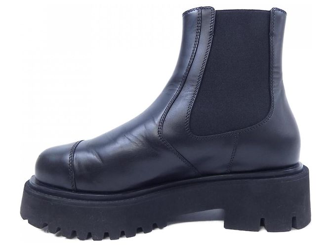 Timeless Botas de piel de becerro Chanel G45784B17237 Negro - vista 2