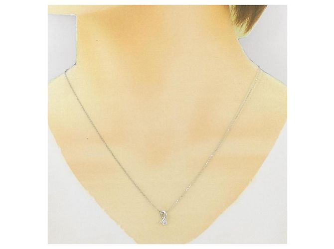 Autre Marque Collana in platino con diamanti PT900 PT850 Argento - vista 6