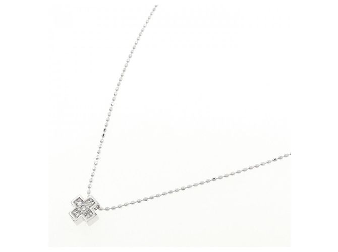 Autre Marque Collana in oro bianco Au750 e diamanti Argento - vista 2