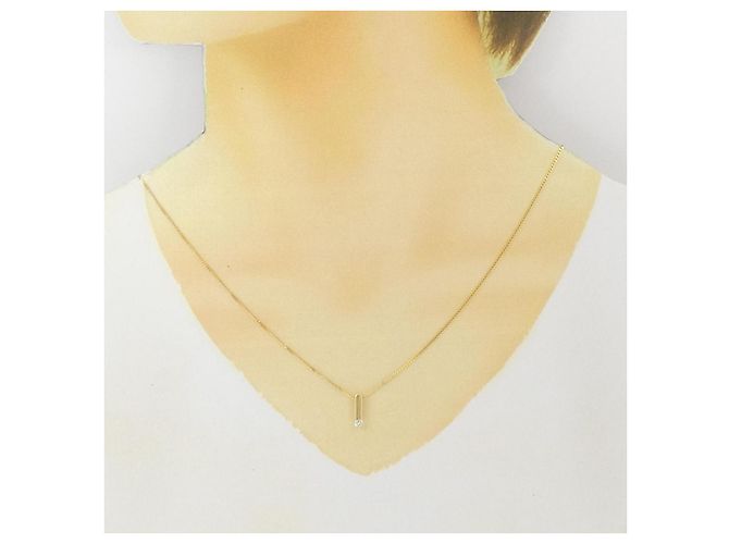 Autre Marque Collana con Diamanti Au750 D'oro - vista 6