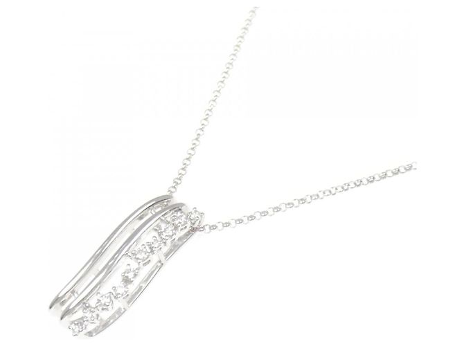 Collana Tasaki in oro Au750 e diamanti Argento - vista 2