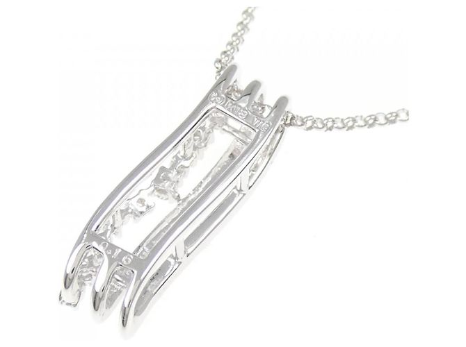 Collana Tasaki in oro Au750 e diamanti Argento - vista 4