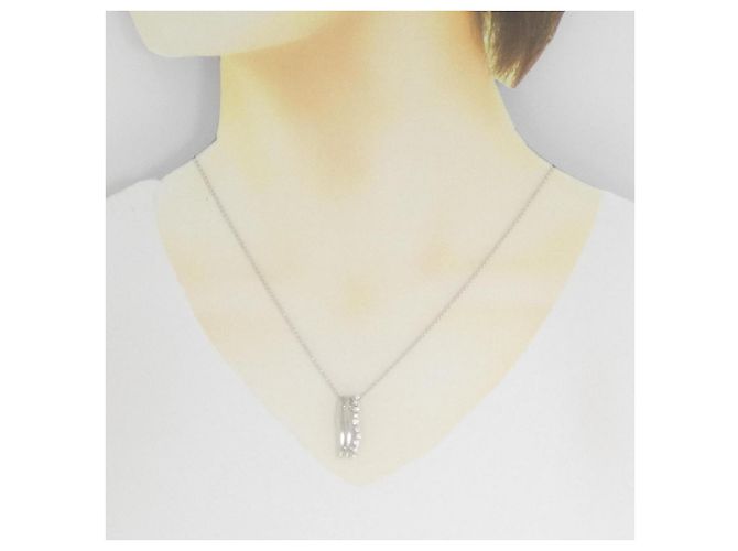 Collana Tasaki in oro Au750 e diamanti Argento - vista 6