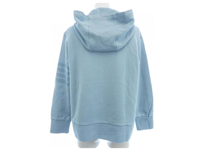 Sudadera con capucha de algodón Thom Browne Azul - vista 2