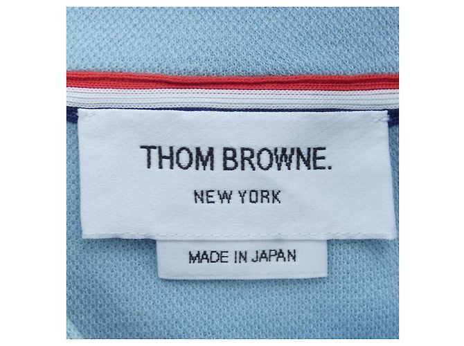 Sudadera con capucha de algodón Thom Browne Azul - vista 4