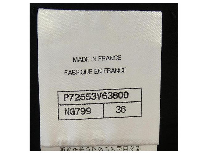 Timeless Chanel Jacke Schwarz Rot Grün Gelb - Ansicht 4
