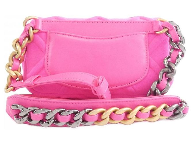 Chanel Chanel 19 Line Waist Bag Rosa - vista 2