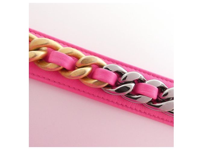 Chanel Chanel 19 Line Waist Bag Rosa - vista 8