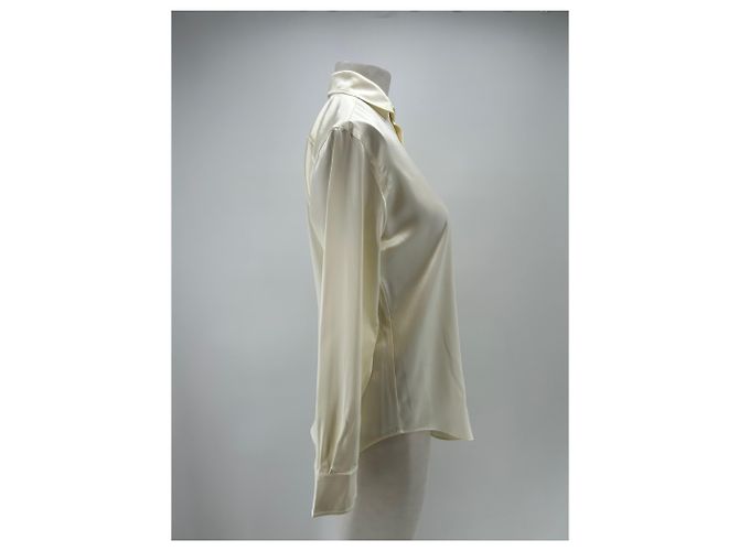 Camicia di seta Polo Ralph Lauren Beige - vista 4