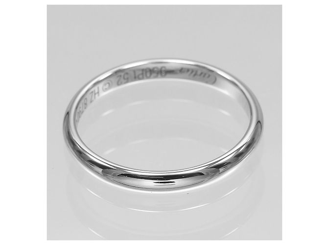 Cartier 1895 Ehering Platin 2.5mm Silber - Ansicht 5