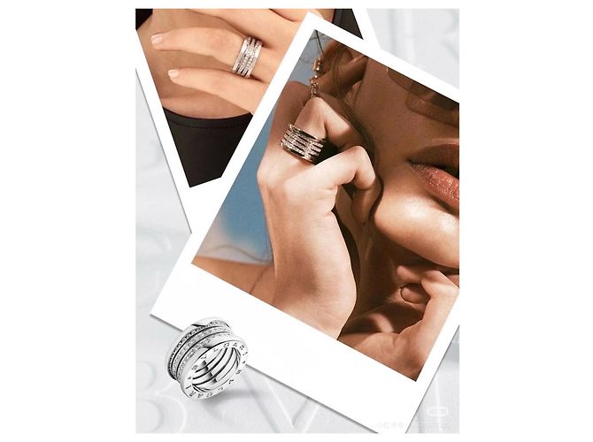 Bulgari Anello Bvlgari Argento - vista 8