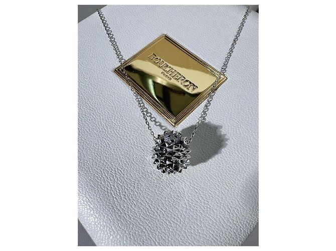 Collar Boucheron Plata - vista 4