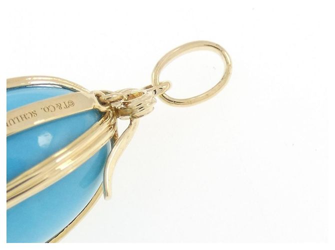 Tiffany & Co Pendente Egg Charm Tiffany D'oro - vista 3