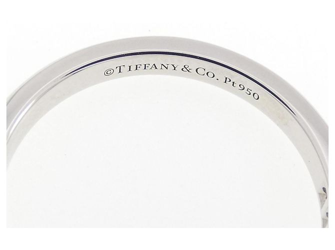 Tiffany & Co Anello a fascia in platino Tiffany - vista 4