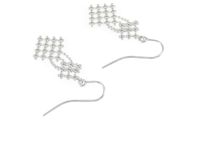 Orecchini Tiffany & Co. Fringe Triangle D'oro - vista 3