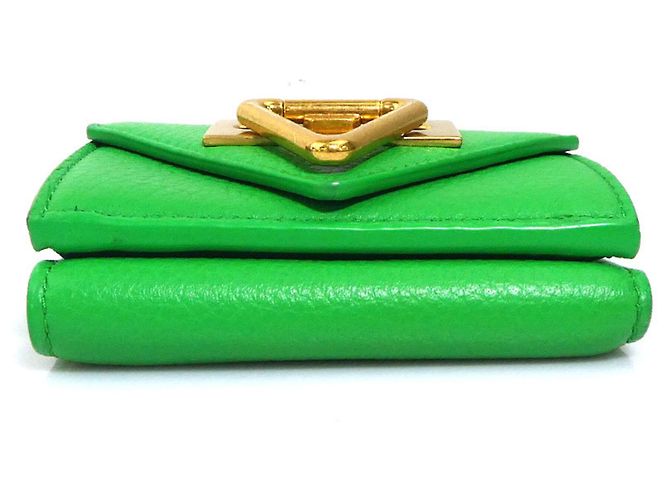 Bottega Veneta Tri-fold Wallet Grün - Ansicht 3