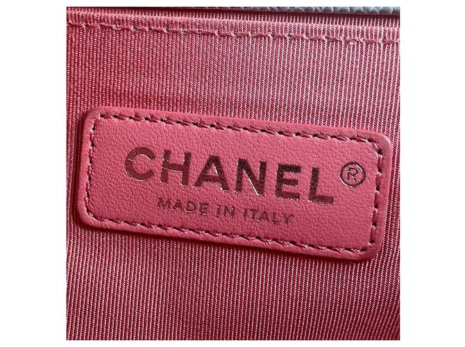 Chanel Boy Schultertasche aus genarbtem Kalbsleder Mehrfarben - Ansicht 12
