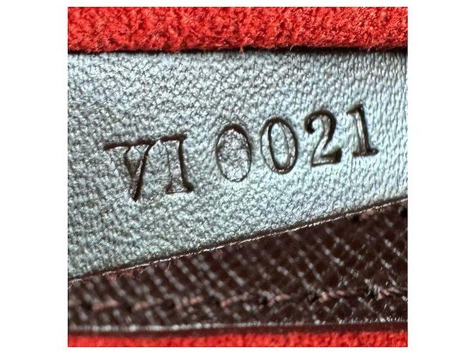 Borsa Louis Vuitton Damier Brera Damier ebene - vista 13