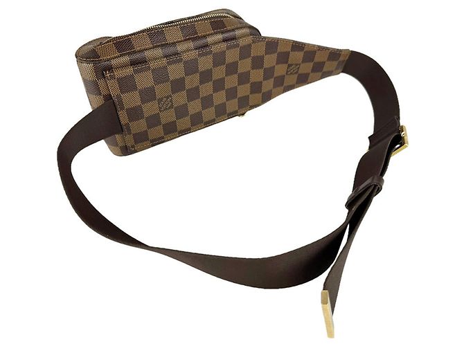 Borsa a tracolla Louis Vuitton Damier Geronimos Marrone Damier ebene - vista 10