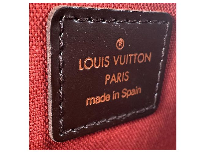 Borsa a tracolla Louis Vuitton Damier Geronimos Marrone Damier ebene - vista 11