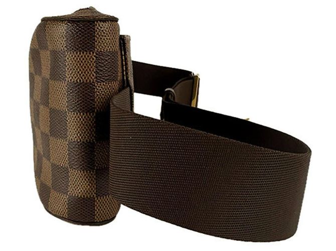 Borsa a tracolla Louis Vuitton Damier Geronimos Marrone Damier ebene - vista 2