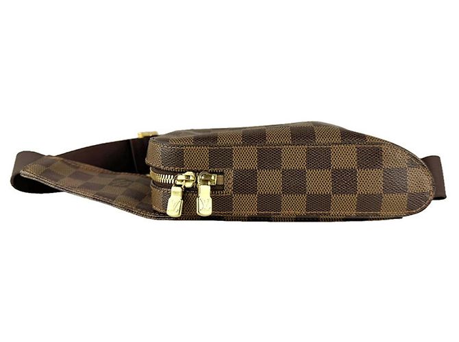 Borsa a tracolla Louis Vuitton Damier Geronimos Marrone Damier ebene - vista 4