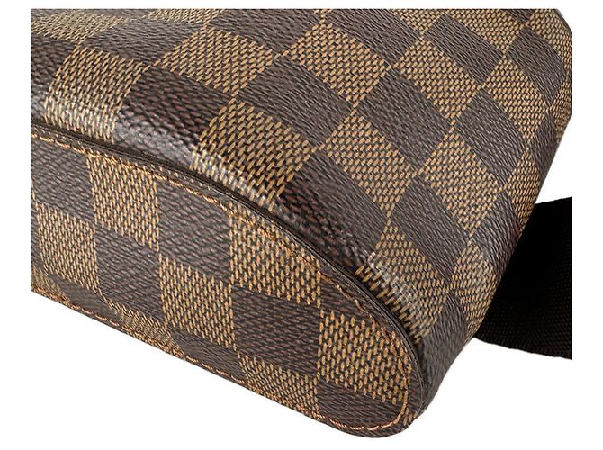 Borsa a tracolla Louis Vuitton Damier Geronimos Marrone Damier ebene - vista 9