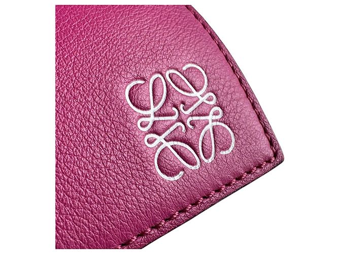 Borsa Puzzle Loewe in pelle rosa - vista 12