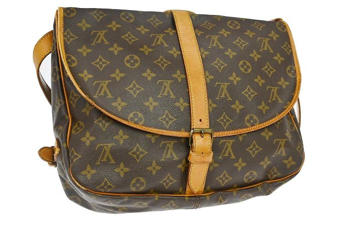 Louis Vuitton Saumur Monogram Canvas 35 Braun - Ansicht 2