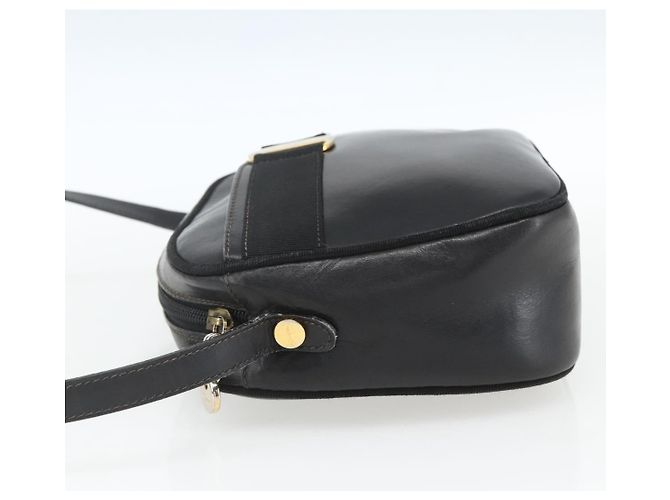 Borsa a tracolla camera Vara Bow Salvatore Ferragamo in vernice Nero - vista 3