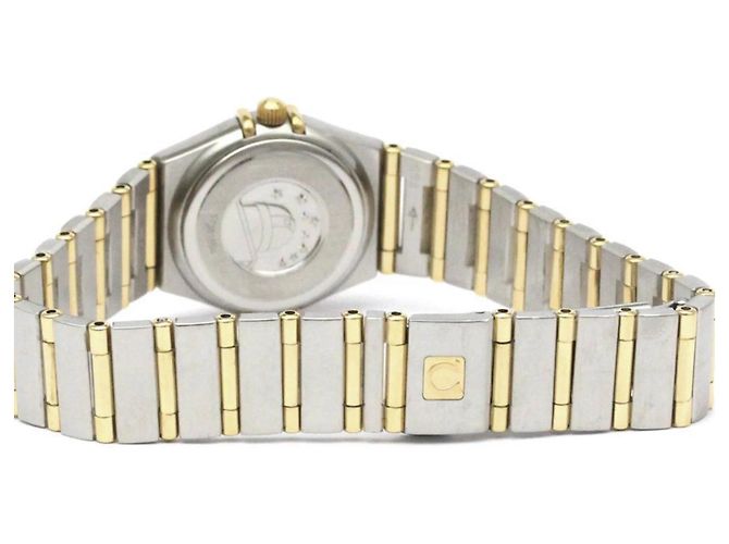 Reloj Omega Constellation Quartz de acero inoxidable y oro amarillo 22 - vista 6