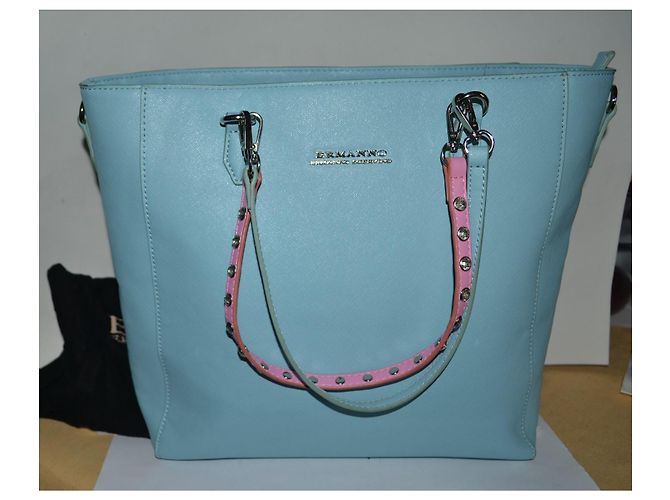 Ermanno Scervino Hellblauer Tote Bag Pink - Ansicht 2