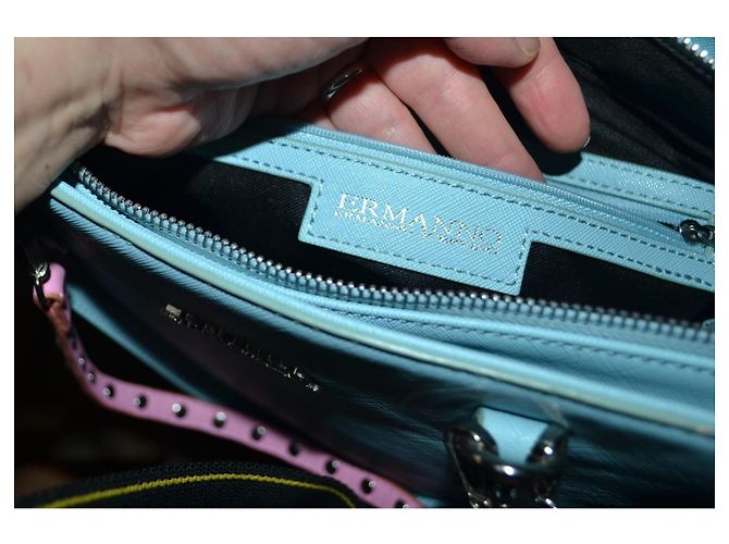 Ermanno Scervino Hellblauer Tote Bag Pink - Ansicht 8