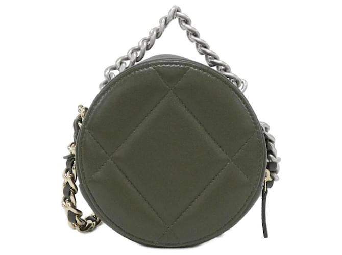 Chanel 19 Schultertasche Grün - Ansicht 2