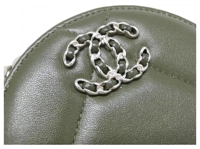 Chanel 19 Schultertasche Grün - Ansicht 4