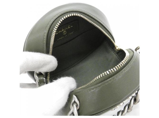Chanel 19 Schultertasche Grün - Ansicht 7