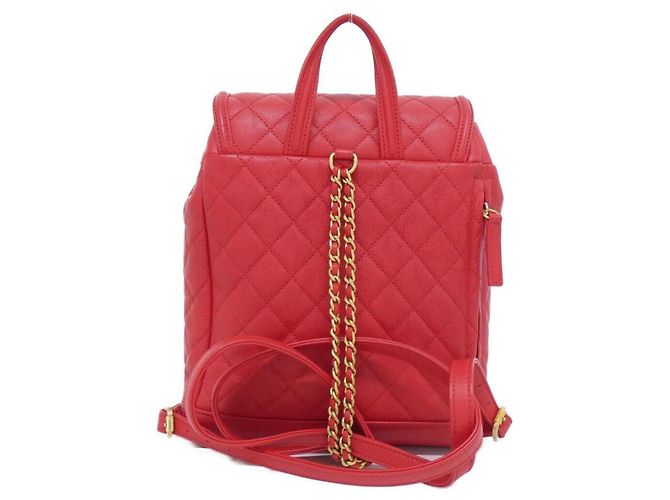 Zaino Chanel 57090 Rosso - vista 2
