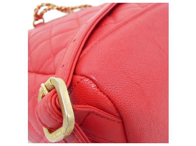 Zaino Chanel 57090 Rosso - vista 3