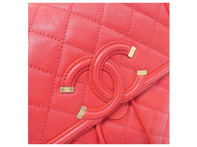 Zaino Chanel 57090 Rosso - vista 4
