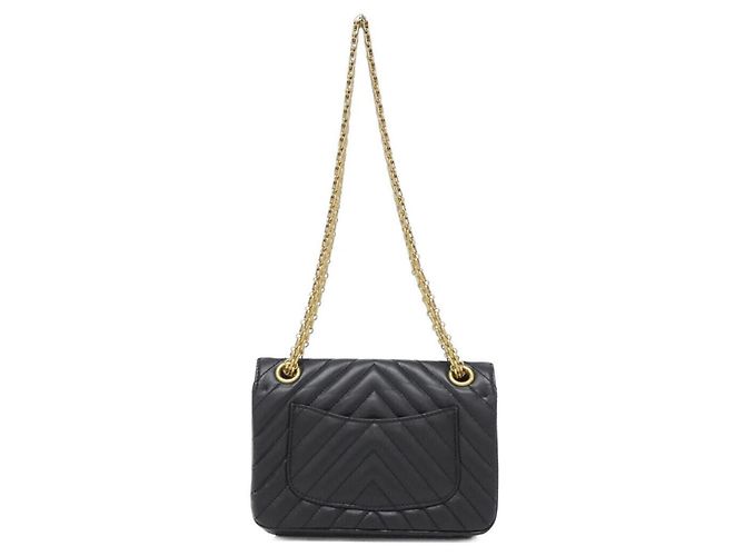 Borsa a tracolla in pelle nera Chanel AS0874 Nero - vista 2