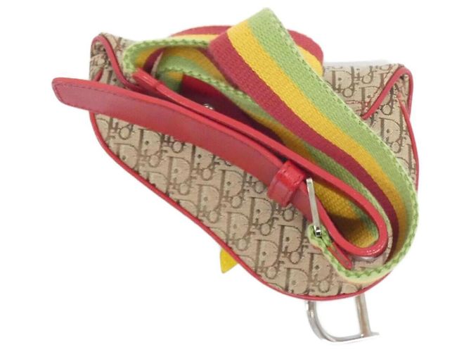 Marsupio Christian Dior Multicolore Beige - vista 2
