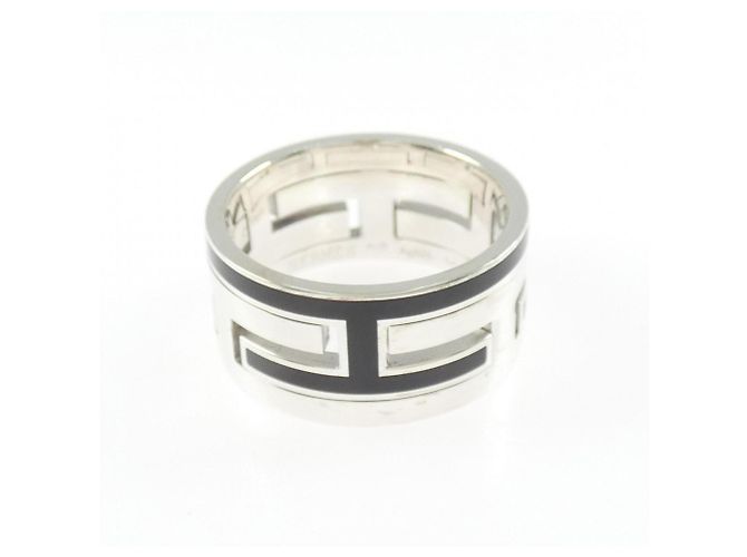 Ring Anillo Hermès Move H de plata - vista 2