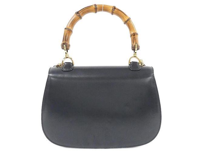 Borsa in pelle Gucci Nero - vista 2
