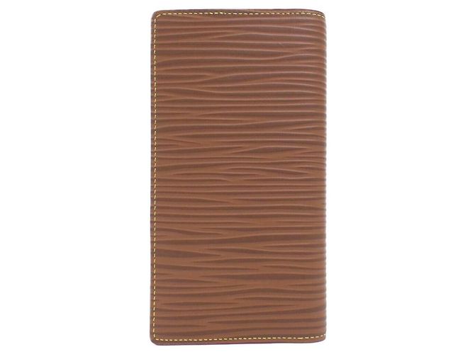 Cartera Louis Vuitton Epi XL Brazza Castaño Coñac - vista 2