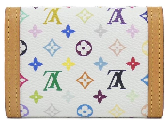 Louis Vuitton Multicolor Münzbeutel Weiß Mehrfarben - Ansicht 2