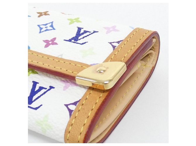 Louis Vuitton Multicolor Münzbeutel Weiß Mehrfarben - Ansicht 3