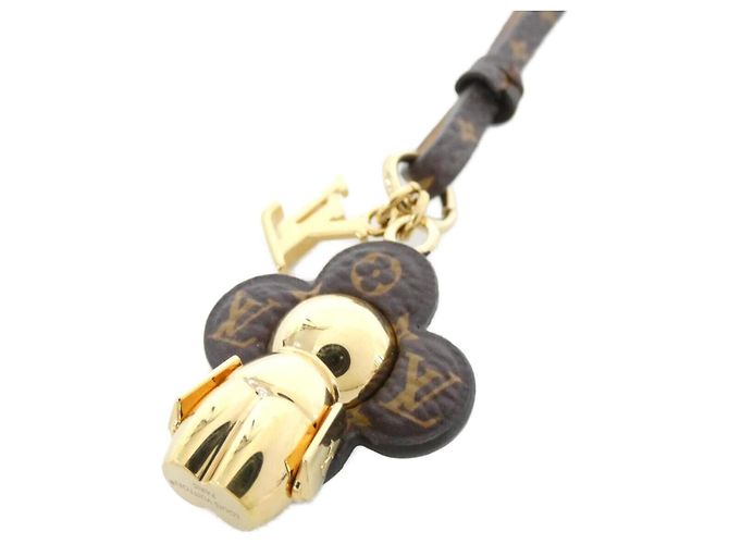 Louis Vuitton Monogram Accessory Bag Charm Mini Vivienne Marrone Monogramma - vista 3
