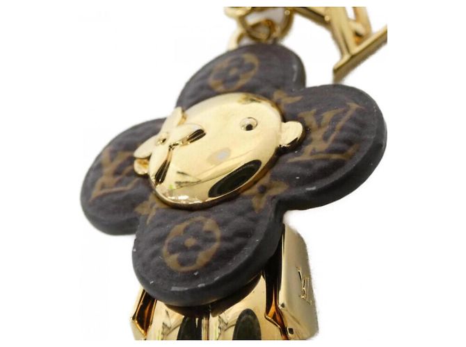 Louis Vuitton Monogram Accessory Bag Charm Mini Vivienne Marrone Monogramma - vista 4